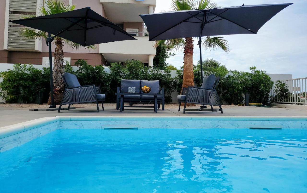 Villa Aquamarine Apartments Novalja Dış mekan fotoğraf