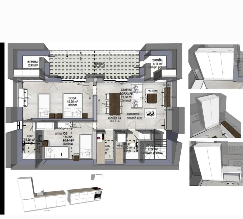 Villa Aquamarine Apartments Novalja Dış mekan fotoğraf