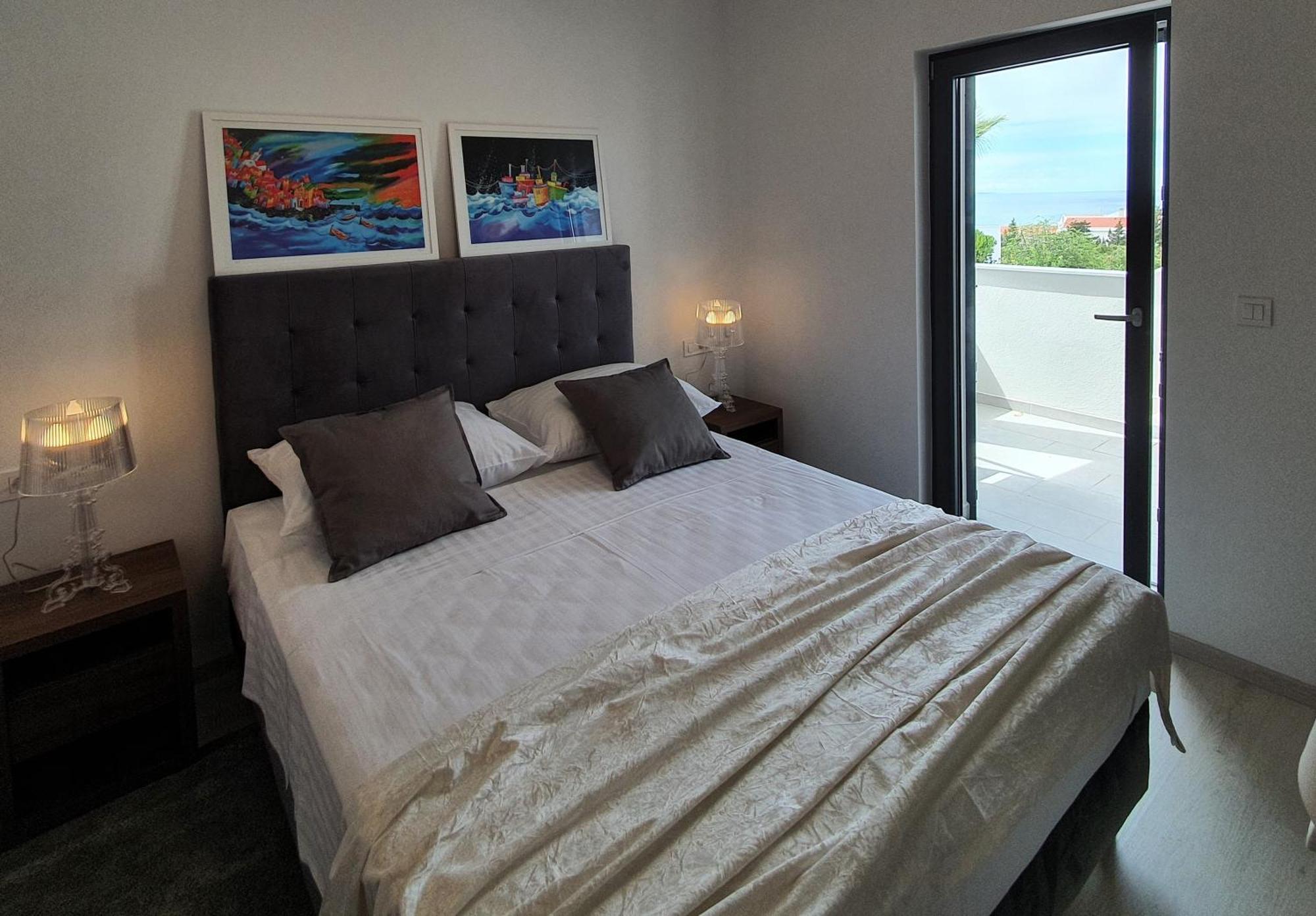 Villa Aquamarine Apartments Novalja Oda fotoğraf